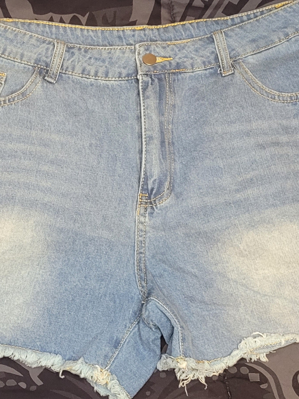 Light Blue Denim Women’s Shorts - Classic Casual Style